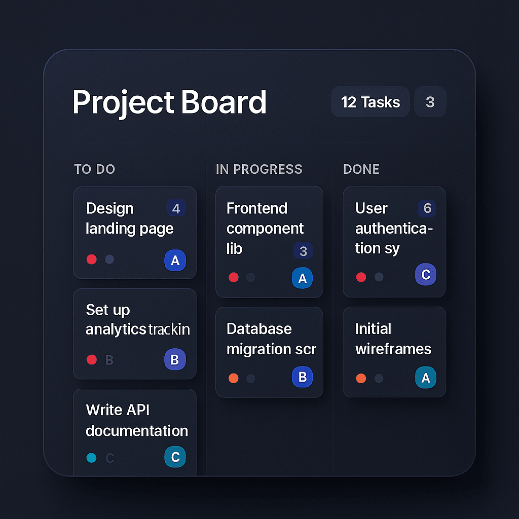 Project Management Dashboard